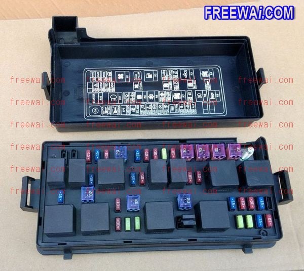 ᐅ Diagrama de fusibles Geely Emgrand EC7 (2010-2014) en español