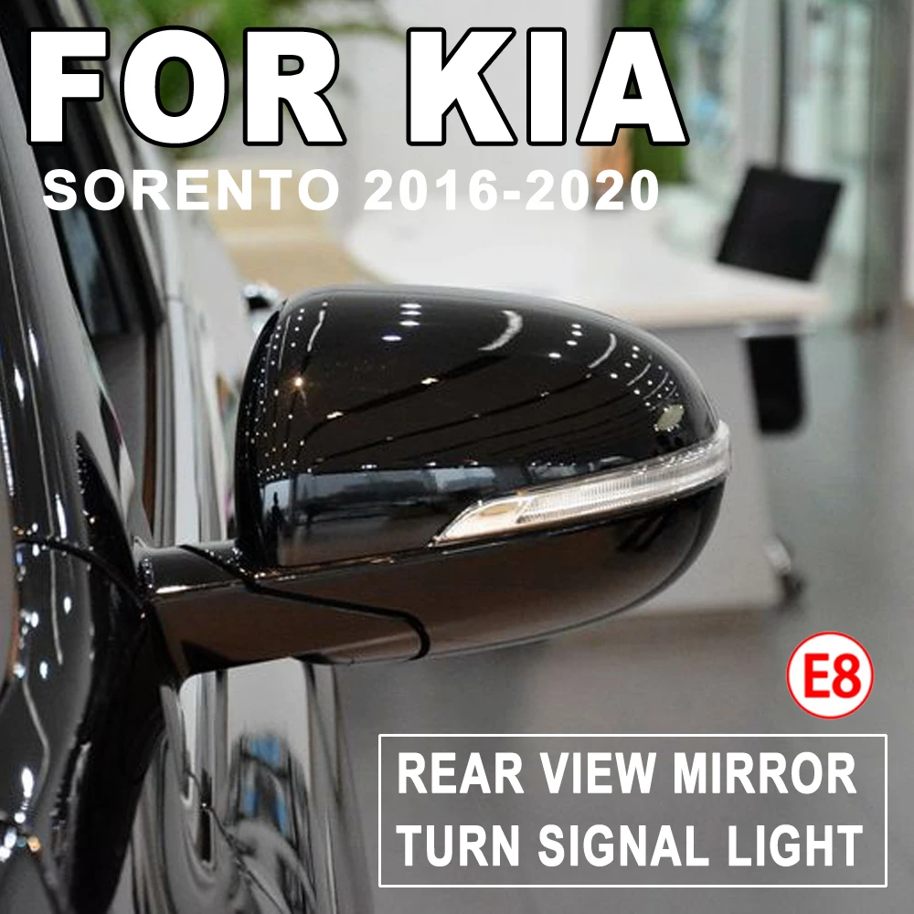 MESGHRILLES 6PC Chrome Pillar Post Covers For Kia Sorento 2016-2020, Stainless Steel Look